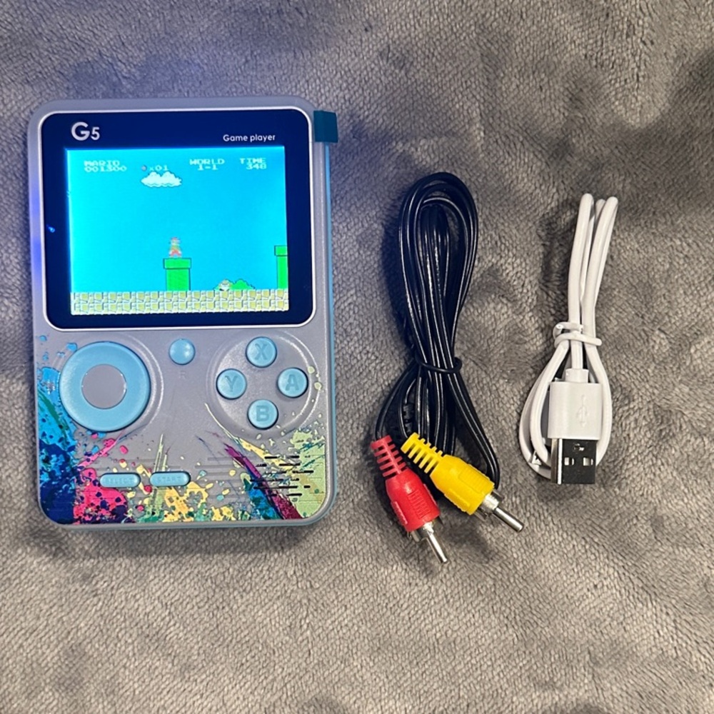 Handheld Game Console - gray/blue
